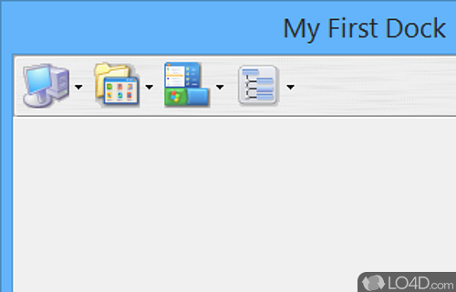 Access important files, folders and programs through customizable docks or by using hotkeys set in this software solution - Screenshot of LaunchBar Commander