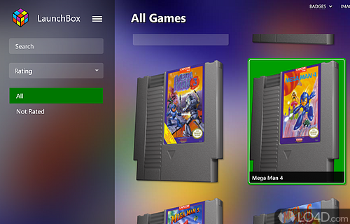Streamlined and intiutive game emulator for personal computers - Screenshot of LaunchBox