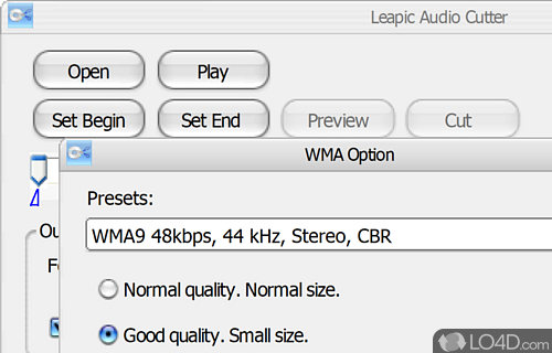 Leapic Audio Cutter screenshot