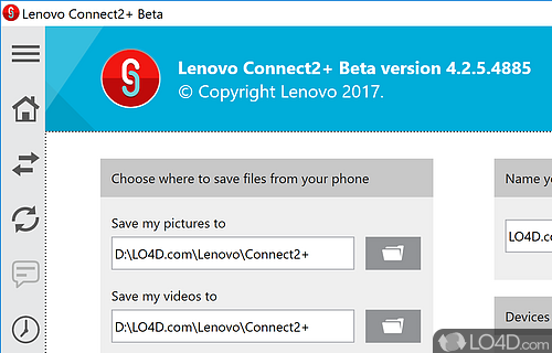 And now, the not-so-good parts - Screenshot of Lenovo Connect2