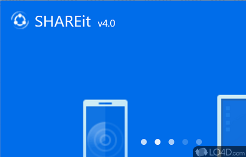Appealing and user-friendly GUI - Screenshot of Lenovo SHAREit