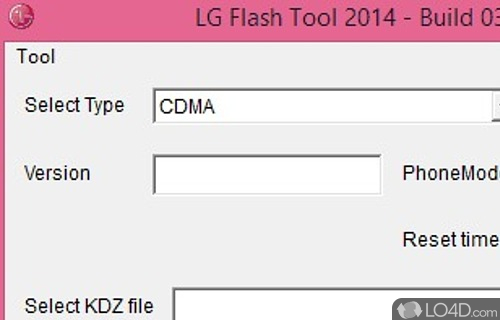 lg flash tool dbms