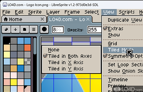 LibreSprite screenshot