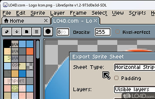 LibreSprite screenshot