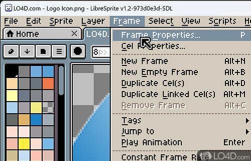 LibreSprite screenshot