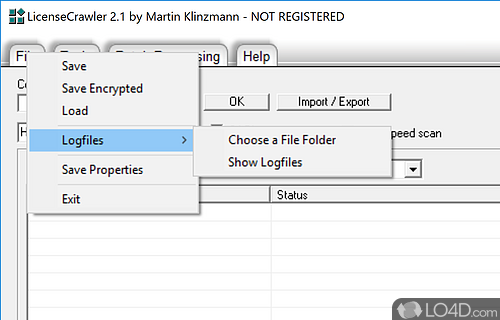 Find the serial numbers of your installed software - Screenshot of LicenseCrawler