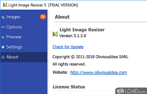 Great image resizer and image converter software for your PC - Screenshot of Light Image Resizer