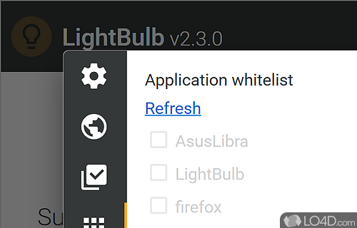 Gamma adjustment utility for PC - Screenshot of LightBulb