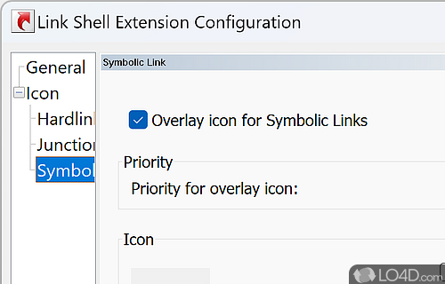 User interface - Screenshot of Link Shell Extension