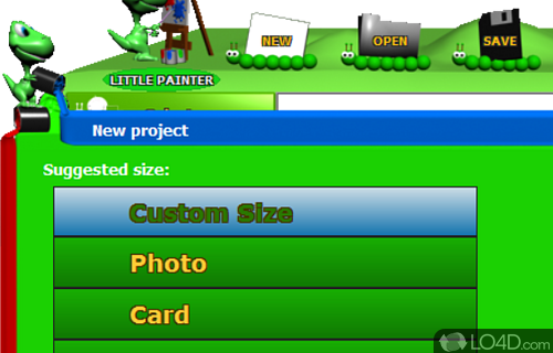 A simple painting app for kids - Screenshot of Little Painter
