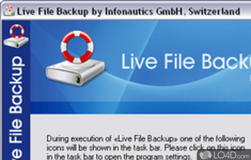 Live File Backup Screenshot