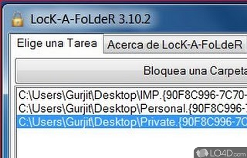 lock a folder download