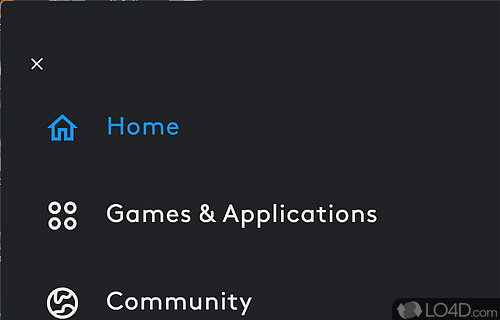 Customize and personalize Logitech peripherals - Screenshot of Logitech G HUB