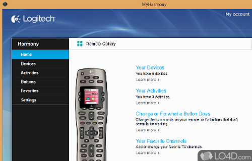 logitech harmony one remote software download