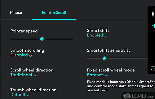 A user-friendly and reliable tool for all Logitech users - Screenshot of Logitech Options