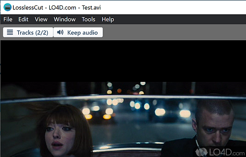 Cross-platform video cutter that relies on FFmpeg - Screenshot of LosslessCut