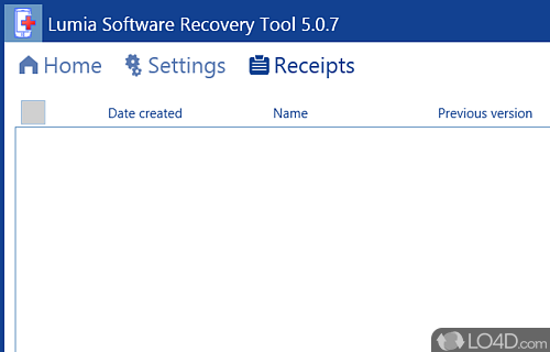 Lumia Software Recovery Tool Screenshot