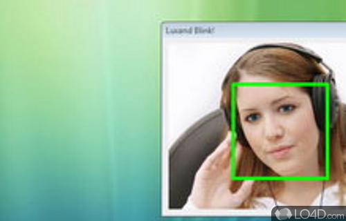 Screenshot of Luxand Blink! - Face login manager that provides a secure way for helping you log in to Windows account by simply looking into a webcam