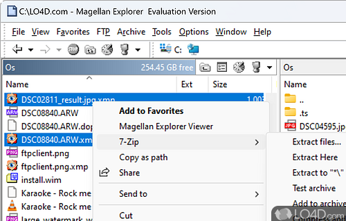 Magellan Explorer screenshot