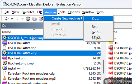 Magellan Explorer screenshot