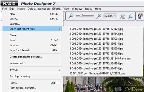 MAGIX Photo Designer Screenshot