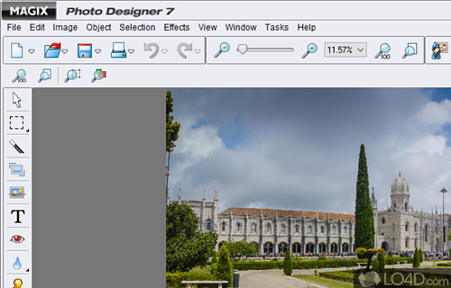 Image editing app, which helps you handle all necessary photo editing tasks quickly - Screenshot of MAGIX Photo Designer