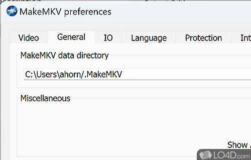 File > Open - Screenshot of MakeMKV