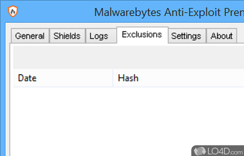 Malwarebytes Anti-Exploit screenshot