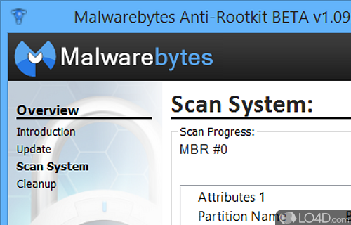 Malwarebytes Anti-Rootkit Screenshot