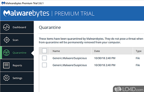 Malwarebytes Chameleon screenshot