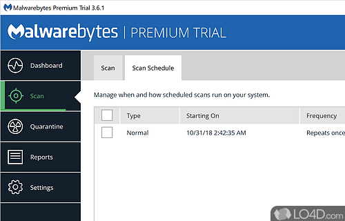 Real-time protection against malware - Screenshot of Malwarebytes Premium