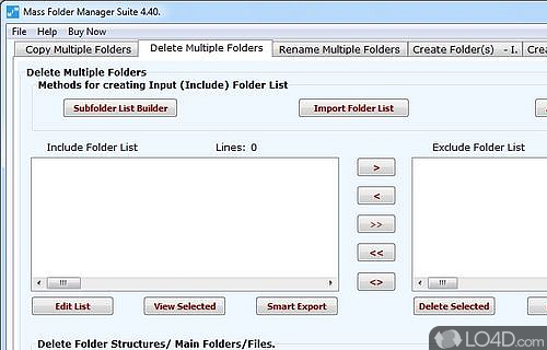 Mass Folder Manager Suite Screenshot