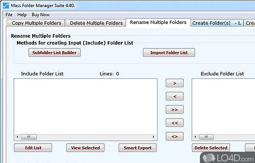 Mass Folder Manager Suite Screenshot