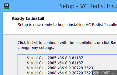 McRip VC Redist Installer Screenshot
