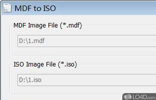 MDF to ISO Screenshot