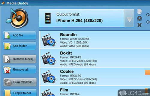 Media Buddy Screenshot