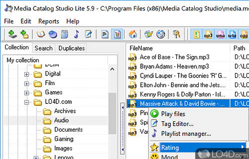 Media Catalog Studio screenshot