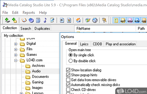 Media Catalog Studio screenshot