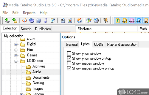 Media Catalog Studio screenshot