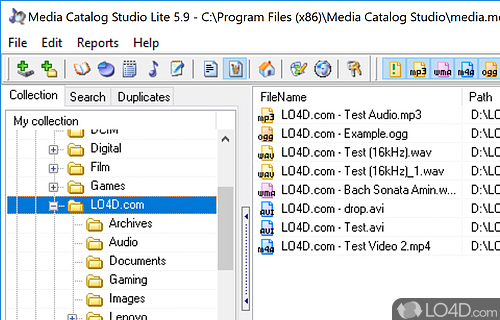 Catalog and classify your media collection easily - Screenshot of Media Catalog Studio