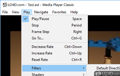 Doesn’t freeze or crash - Screenshot of Media Player Classic