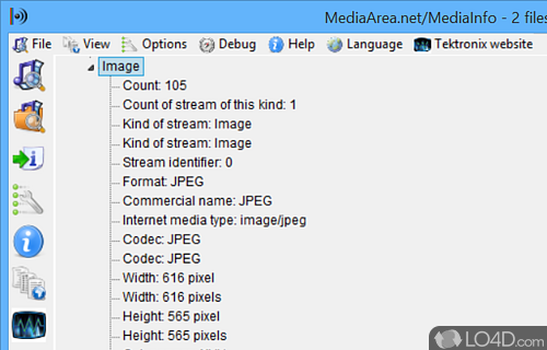 MediaInfo Screenshot