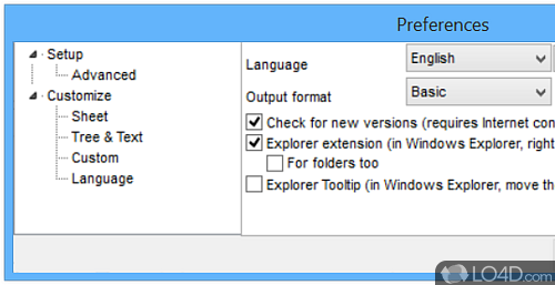 Tag information - Screenshot of MediaInfo