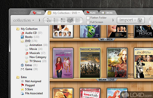 Screenshot of MediaMan - Ideal software to manage your collection
