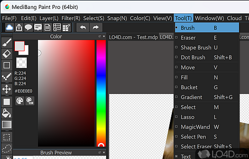 Free-of-charge - Screenshot of MediBang Paint Pro