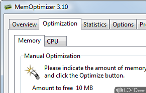 MemOptimizer Screenshot