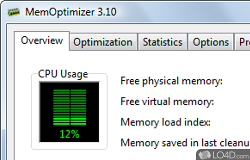 MemOptimizer Screenshot