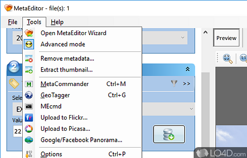 User interface - Screenshot of MetaEditor