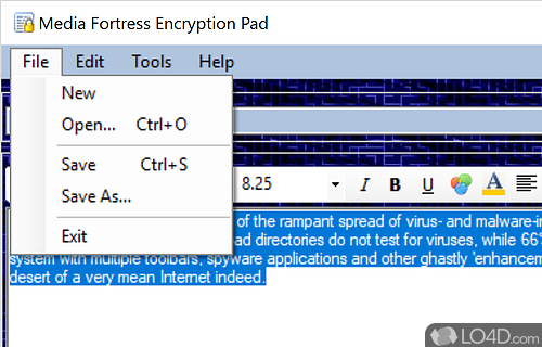 MF Encryption Pad screenshot
