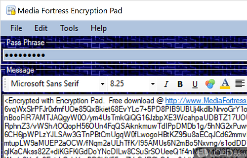 MF Encryption Pad screenshot